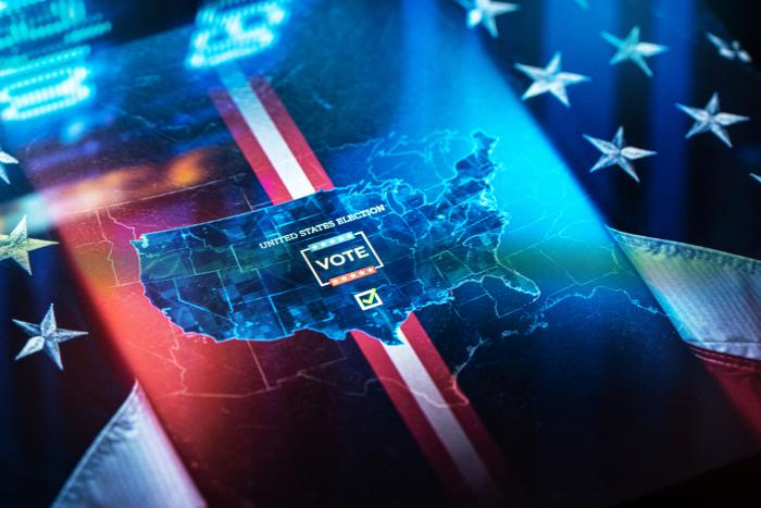United States Election stock photo