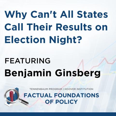 Why Can't All States Call Their Results on Election Night? 