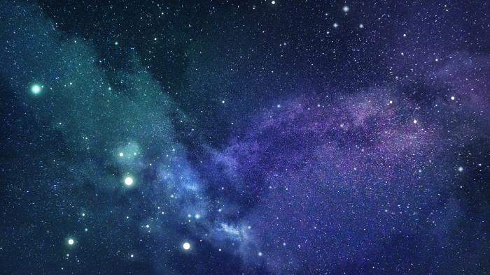 Space Stars, Nebula, Universe Background stock photo