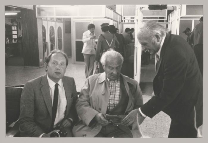 Gerd Heidemann, Karl Wolff, and Klaus Barbie