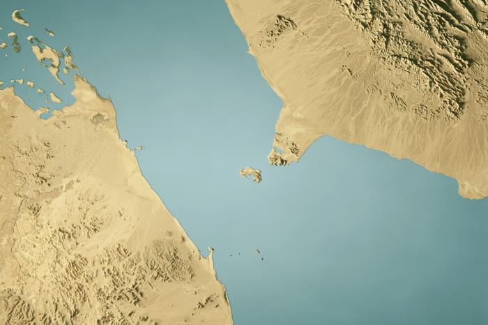 Bab Al-Mandab Strait, Red Sea, Gulf of Aden