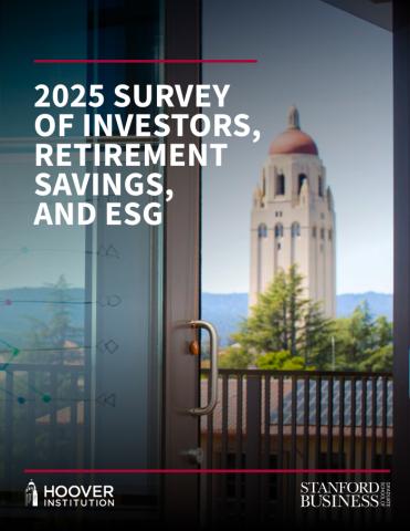 2025 Survey of Investors, Retirement Savings, and ESG