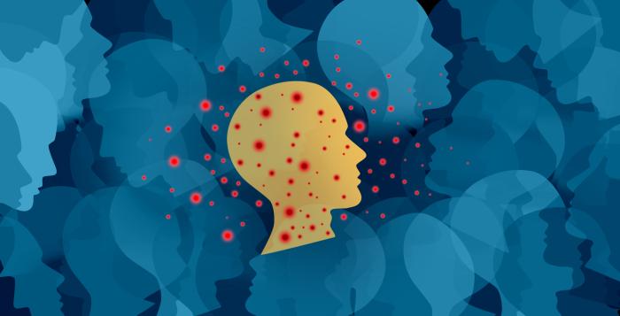 Measles Outbreak stock photo