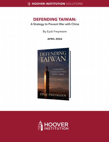 DEFENDING TAIWAN: A Strategy to Prevent War with China