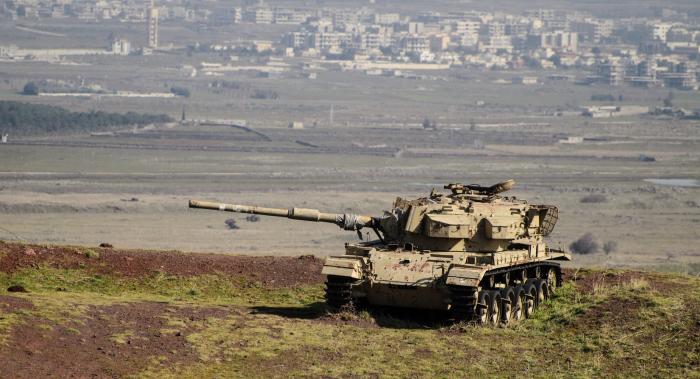 Tank Syria Israel image