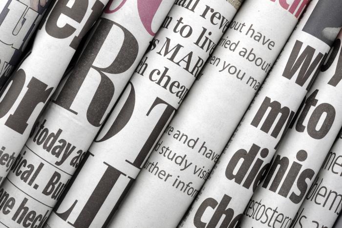 newspaper headlines bigstock  image