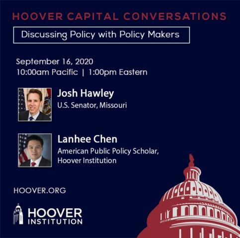 Image for A Conversation With Senator Hawley