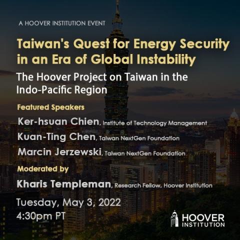 Image for Taiwan's Quest For Energy Security In An Era Of Global Instability