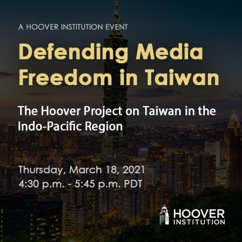 Image for Defending Media Freedom In Taiwan