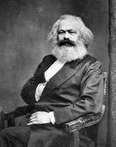 Portrait of Karl Marx