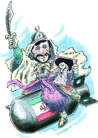 Mahmoud Ahmadinejad by Taylor Jones for the Hoover Digest