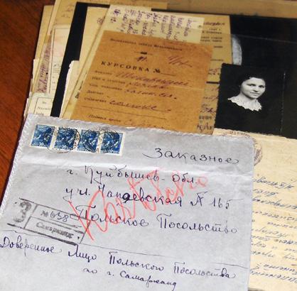 Documents of deceased Polish deportees