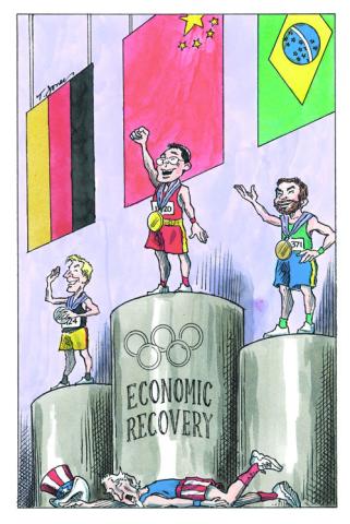 Economic Recovery cartoon