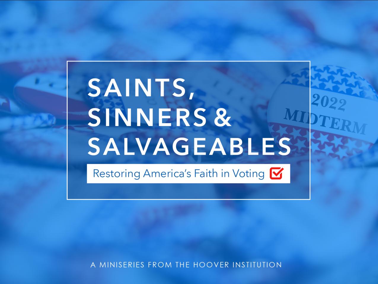 Saints, Sinners, And Salvageables Rainbows, Unicorns, And CommonSense