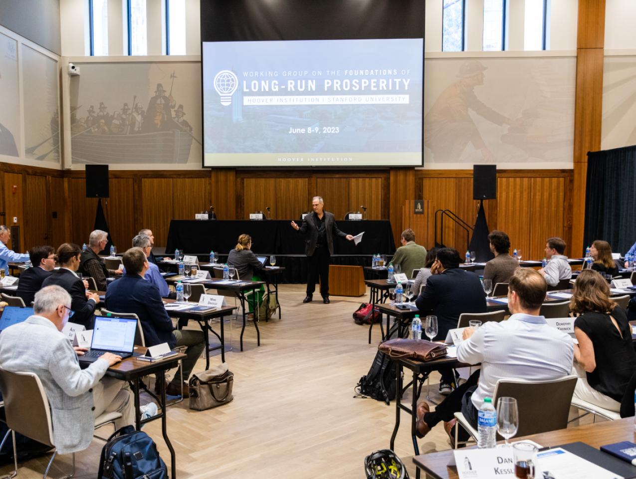 The Hoover Institution hosts Inputs to Prosperous Economies: Spring 2023 Conference Of The Working Group on the Foundations of Long-run Prosperity on June 8–9, 2023.
