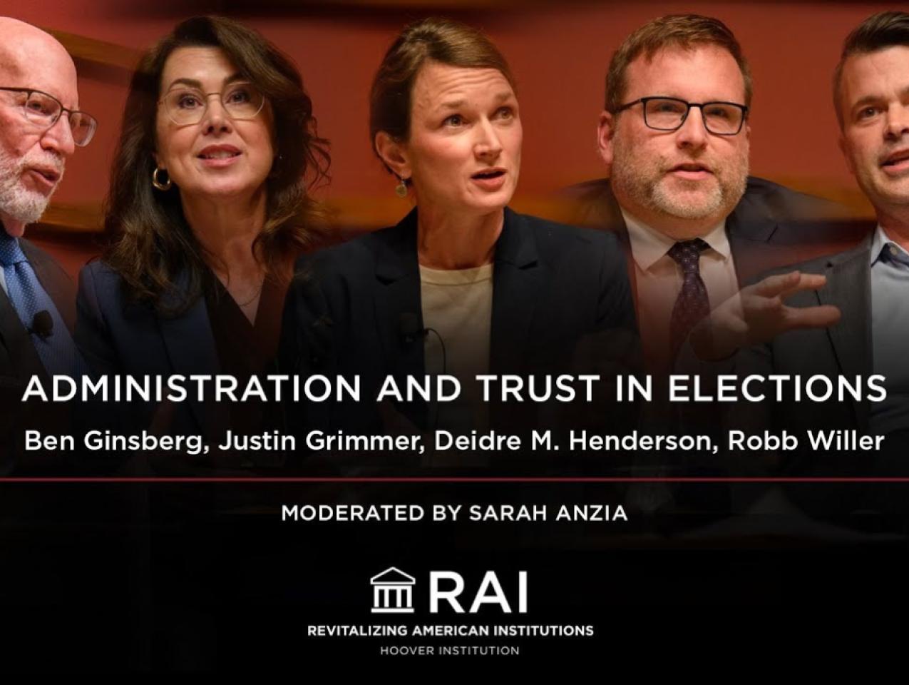 Administration and Trust in Elections