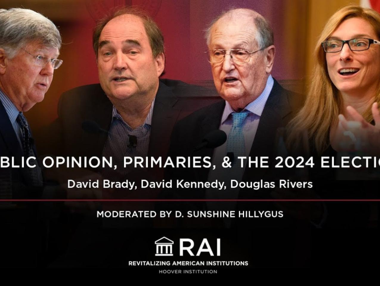 Public Opinion, Primaries, and the 2024 Election 