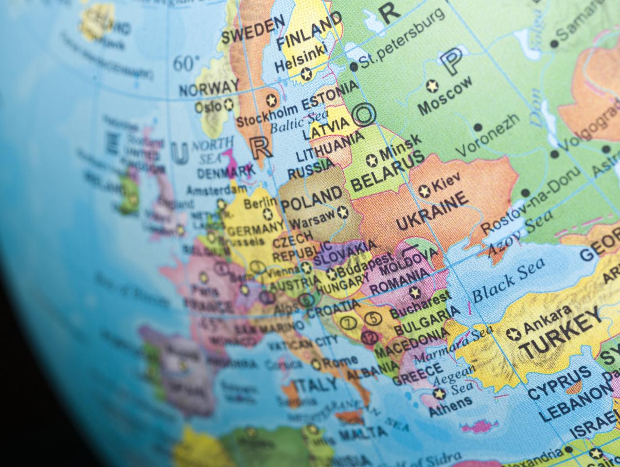 Map of Europe