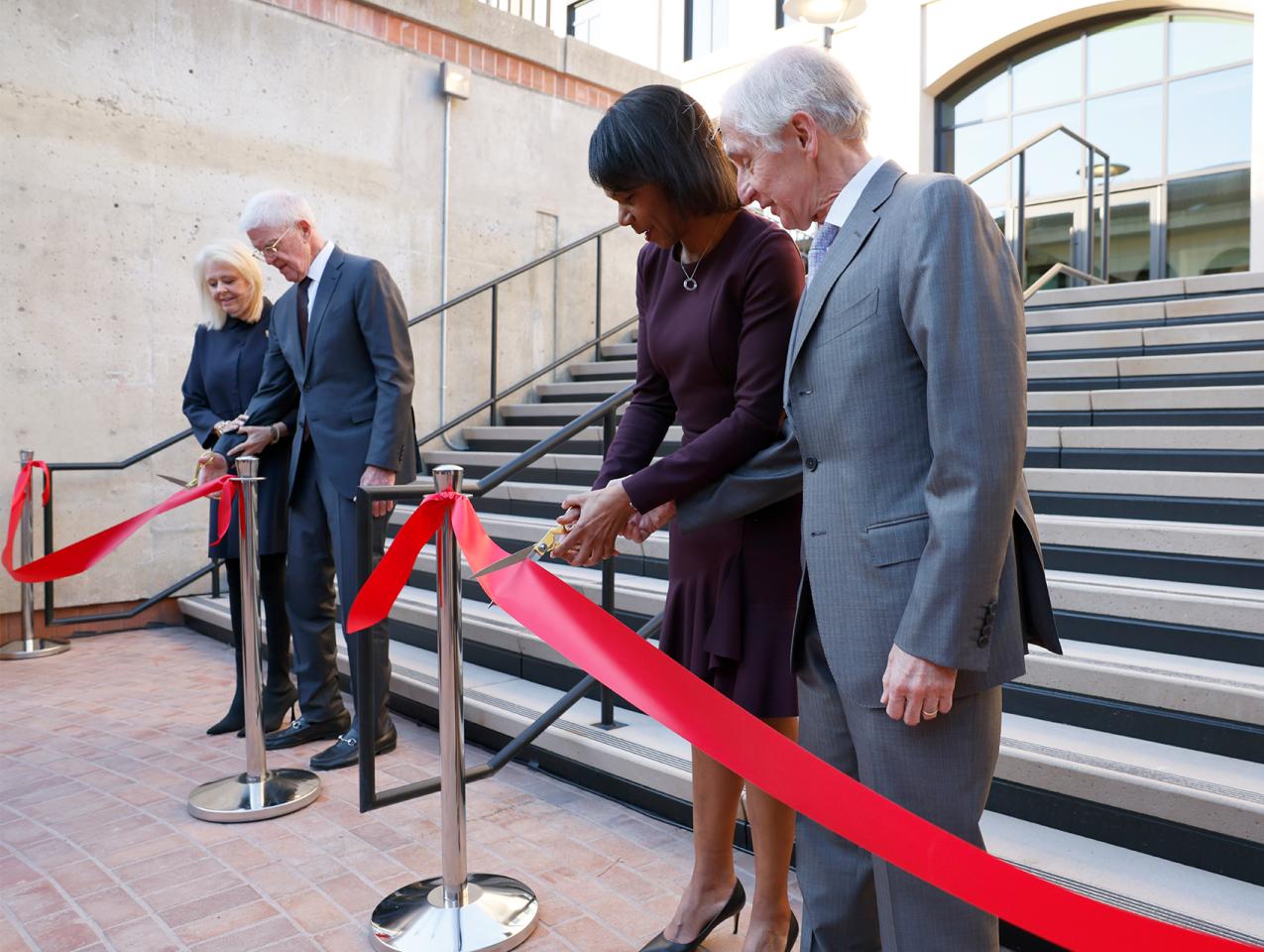 Ribbon cutting