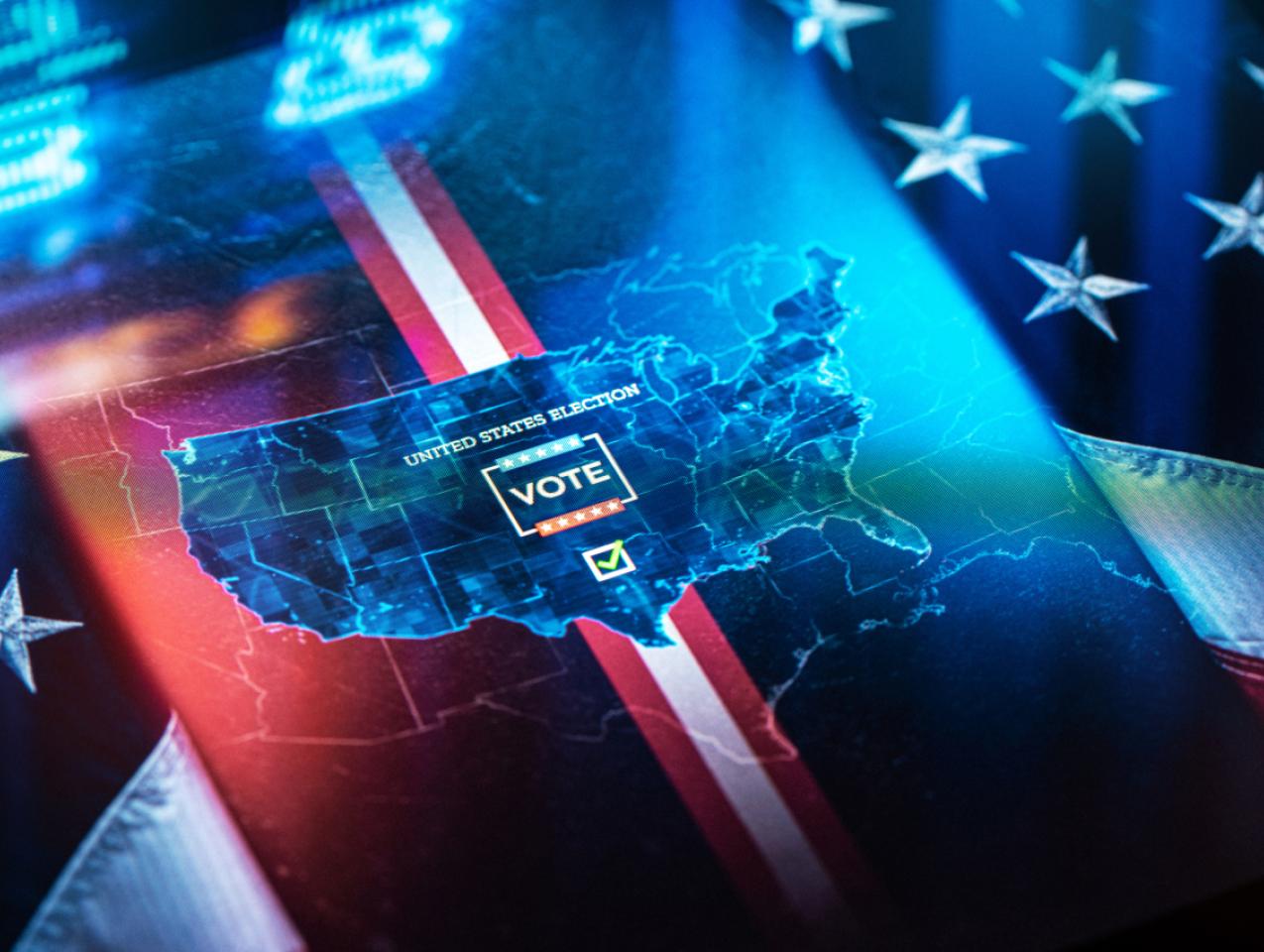 United States Election stock photo
