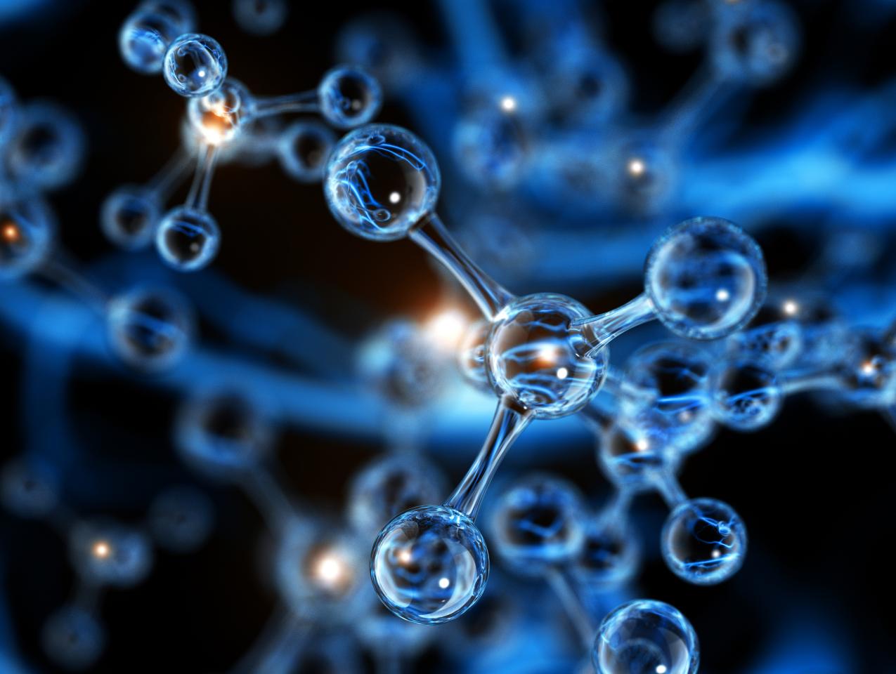 Molecular Structure Conceptual stock photo