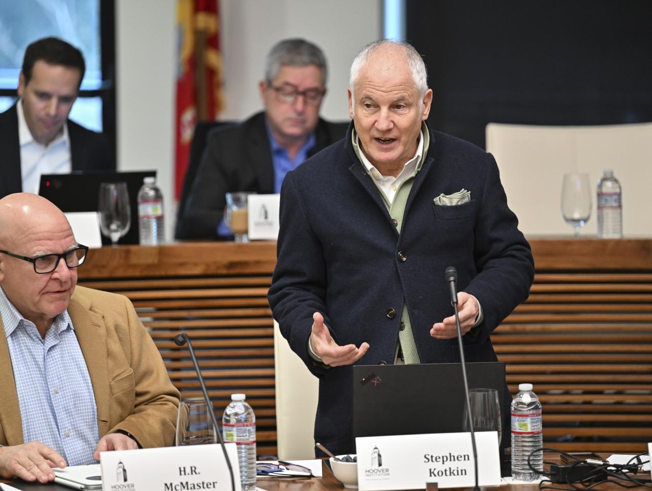 Stephen talking at the Third Annual Intelligence Analysts Conference