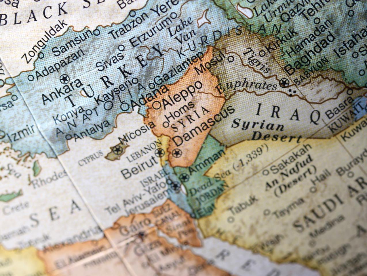 Turkey, Syria, Iraq