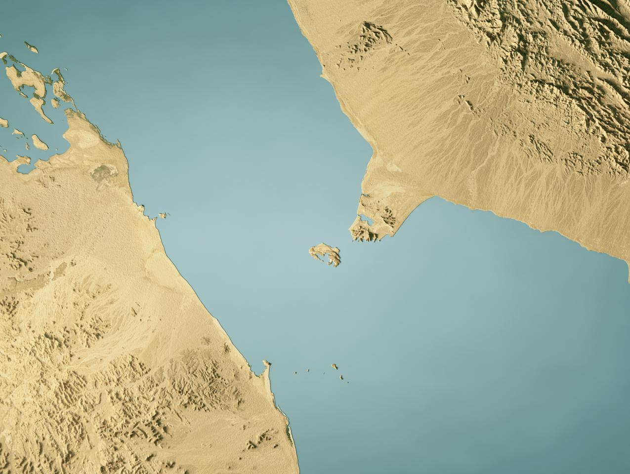 Bab Al-Mandab Strait, Red Sea, Gulf of Aden