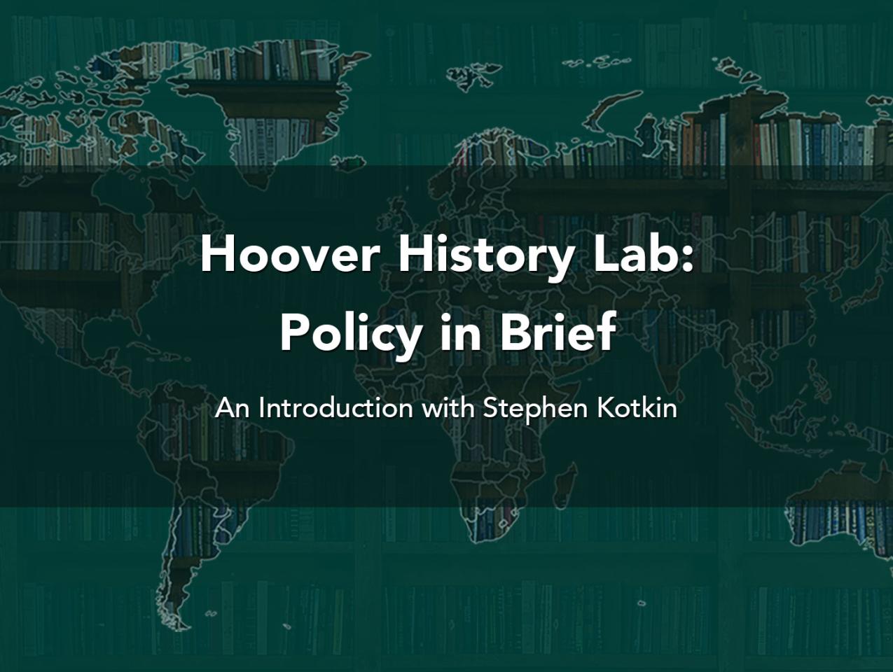 Hoover History Lab