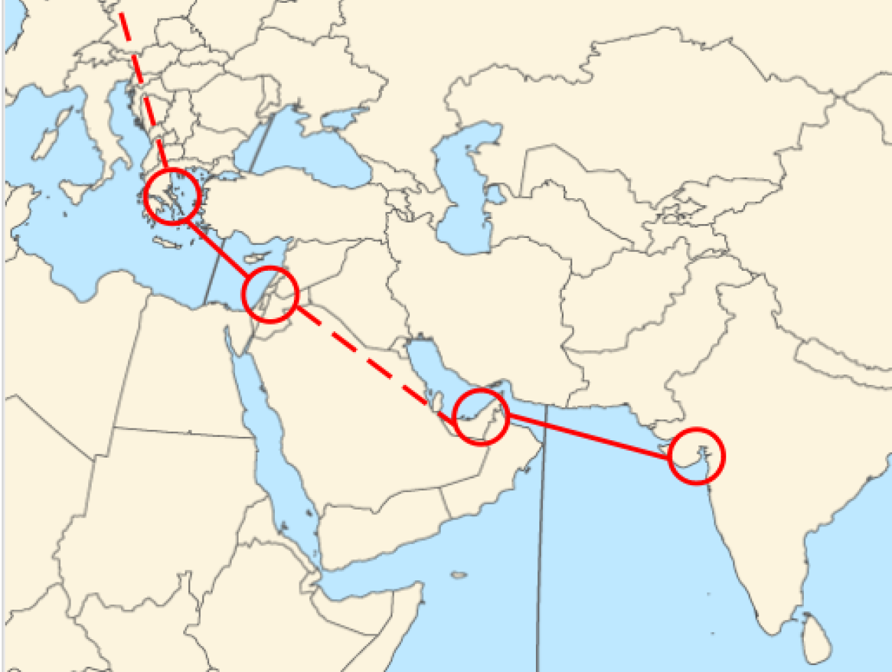India Middle East Europe Economic Corridor