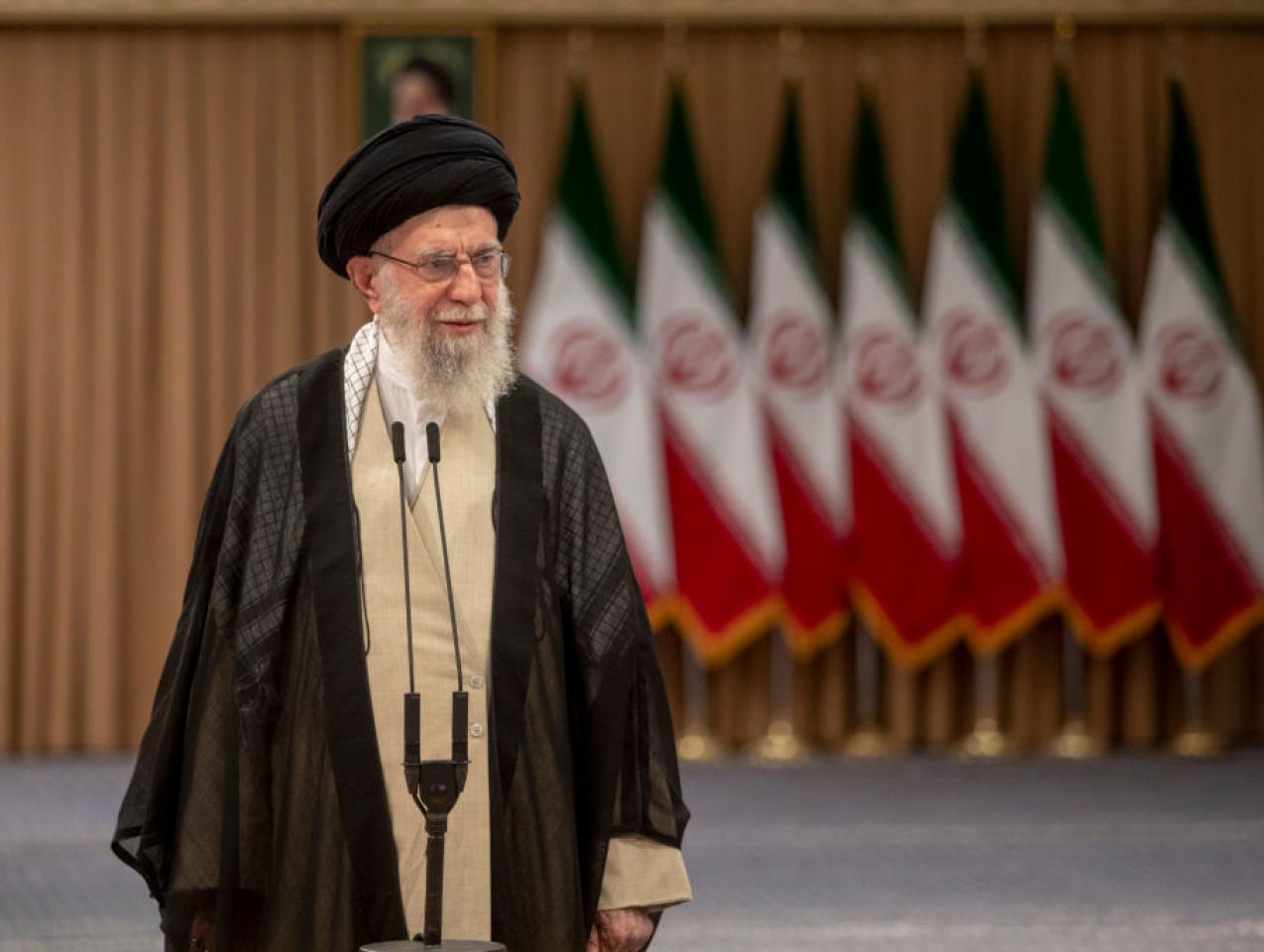 Ayatollah Ali Khamenei - Iran Holds Presidential Runoff Election