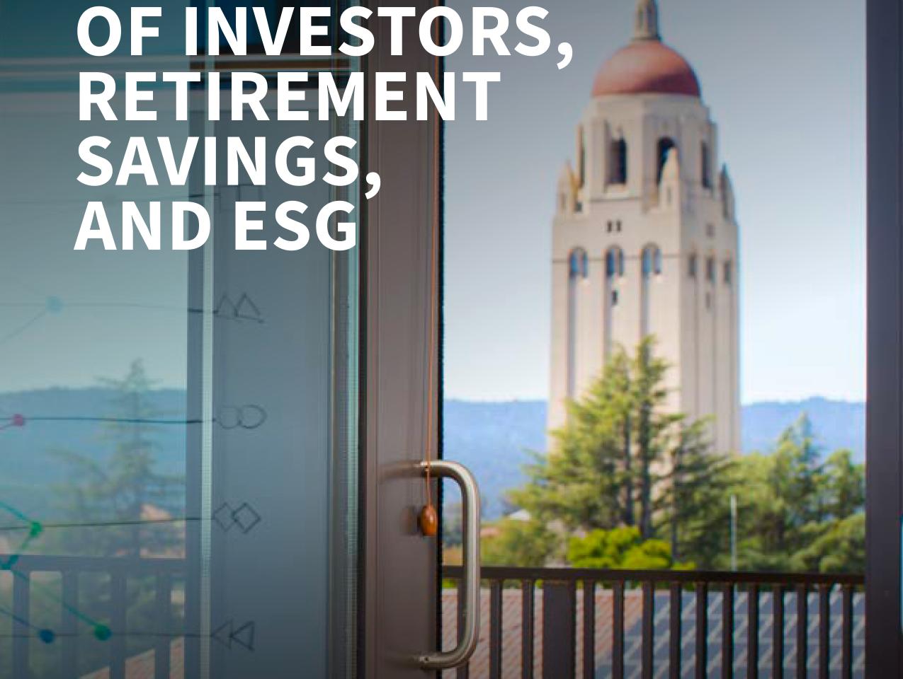 2025 Survey of Investors, Retirement Savings, and ESG