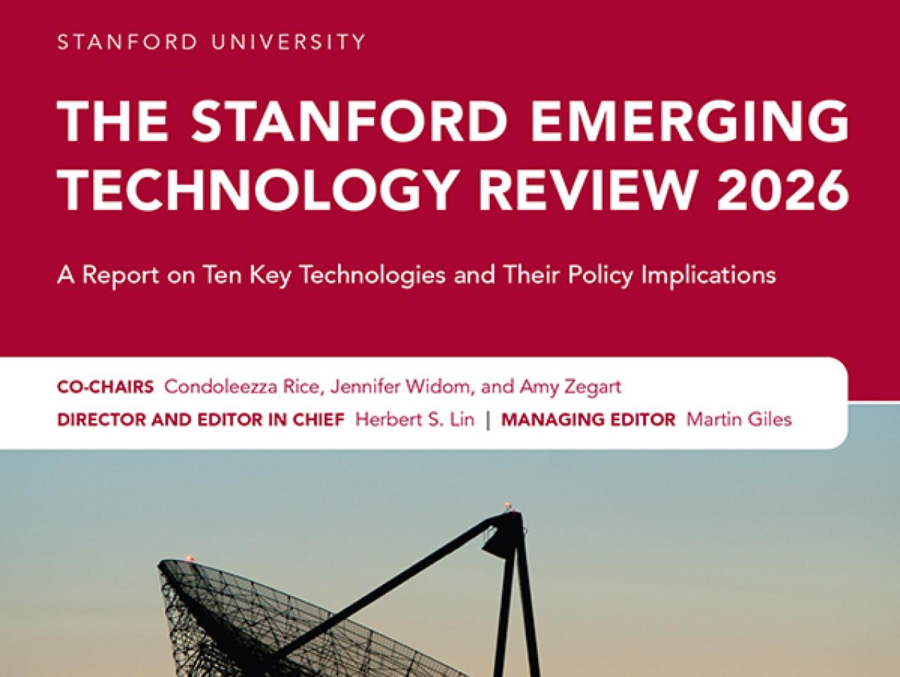 The Stanford Emerging Tech Review 2026 cover