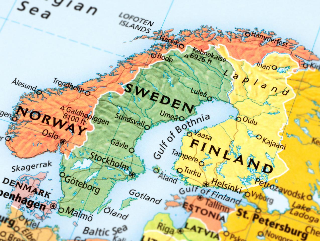 Scandinavia stock photo