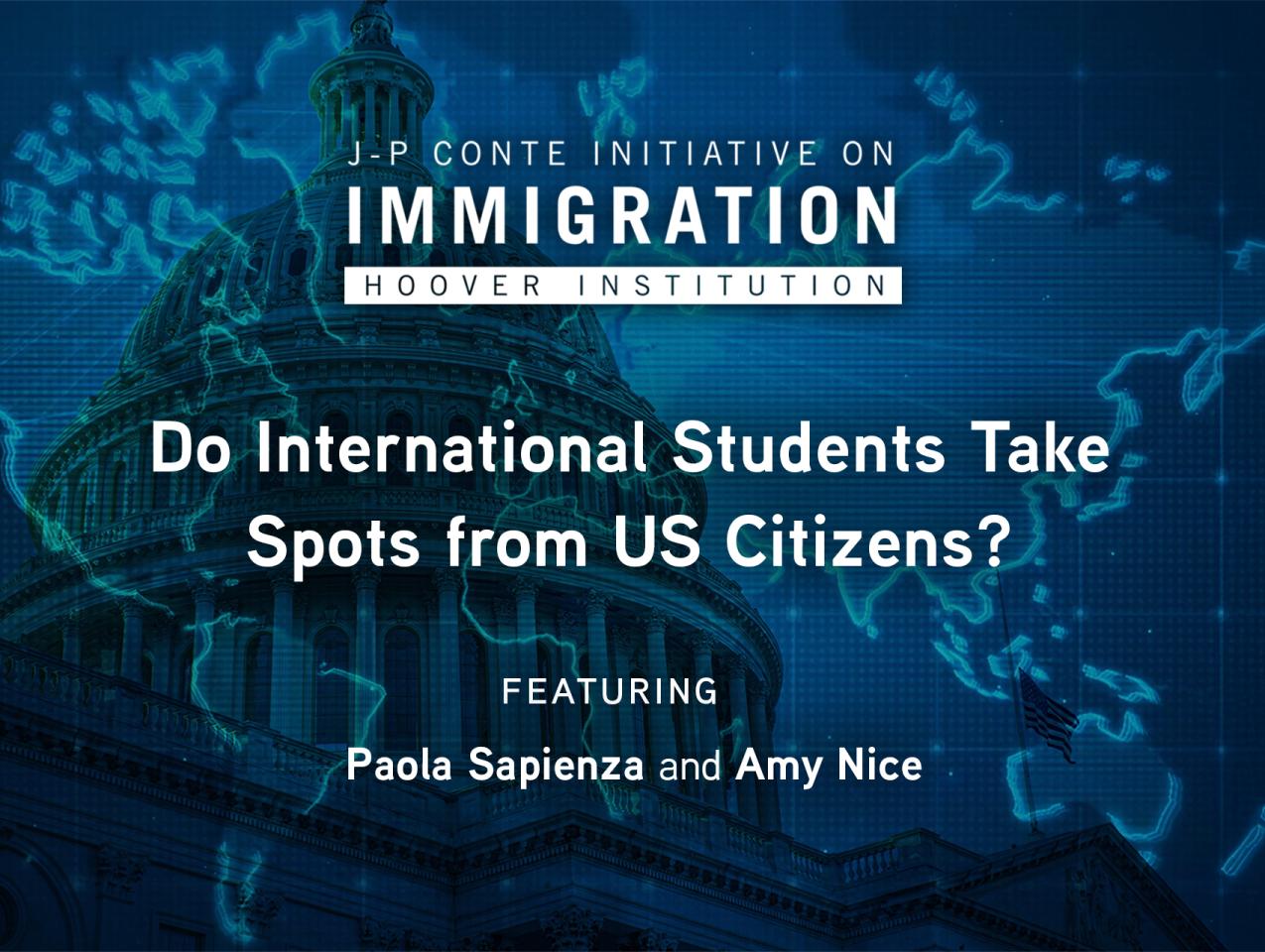 Immigration, International Students, US Citizen, Jobs, Impact, Economy