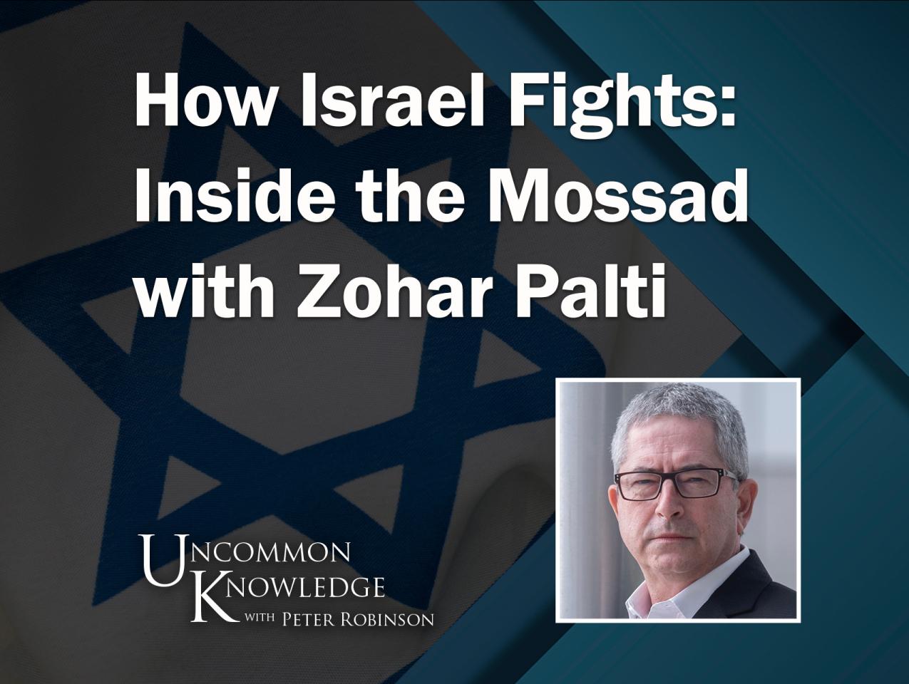 Zohar Palti, Israel, Mossad