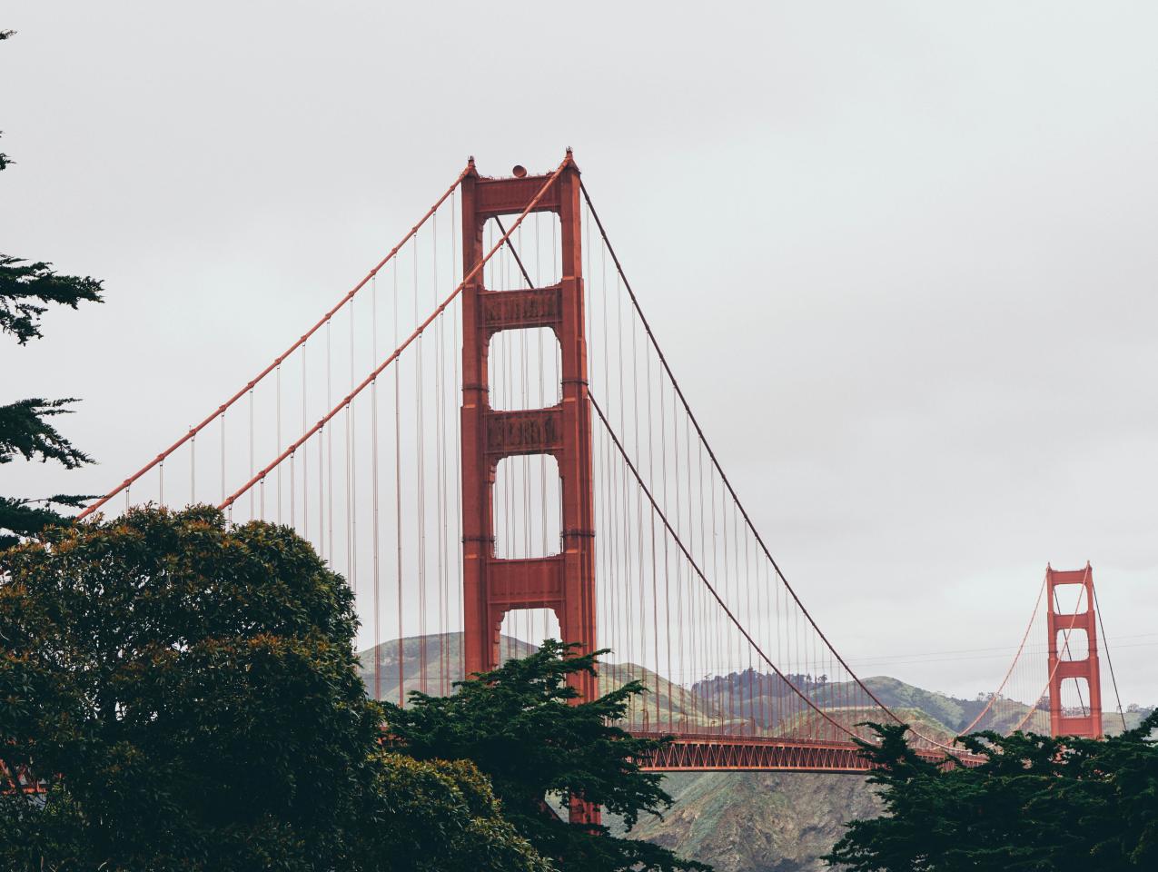 Golden Gate Bridge in San Francisco, California