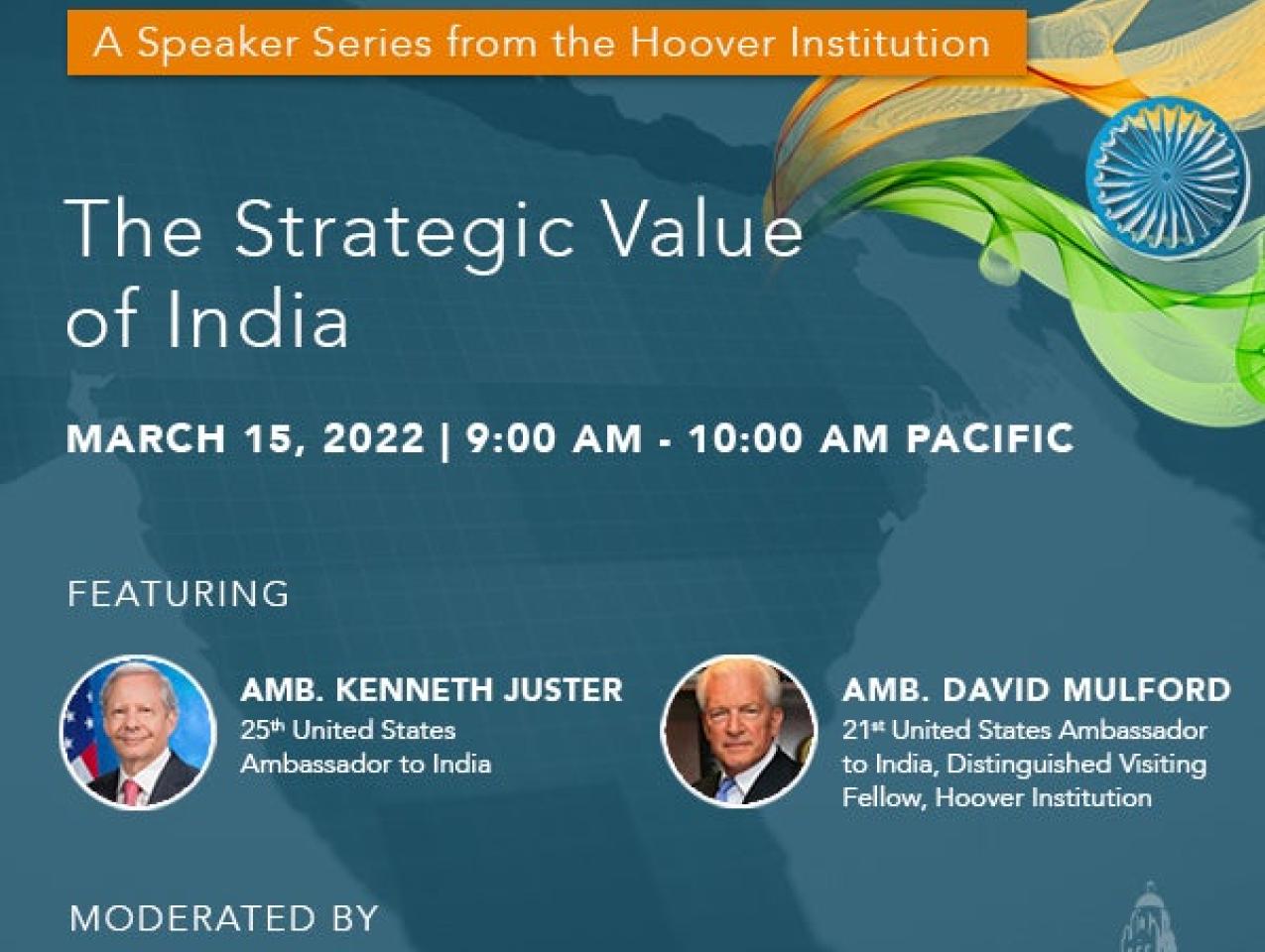 Image for The Strategic Value Of India