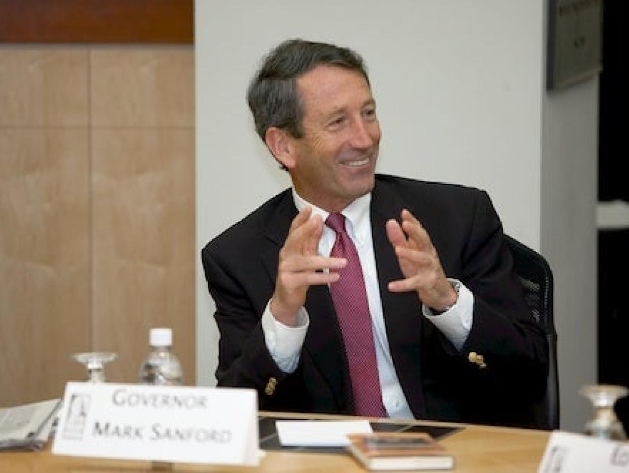 Image for Seminar featuring Mark Sanford, governor of South Carolina