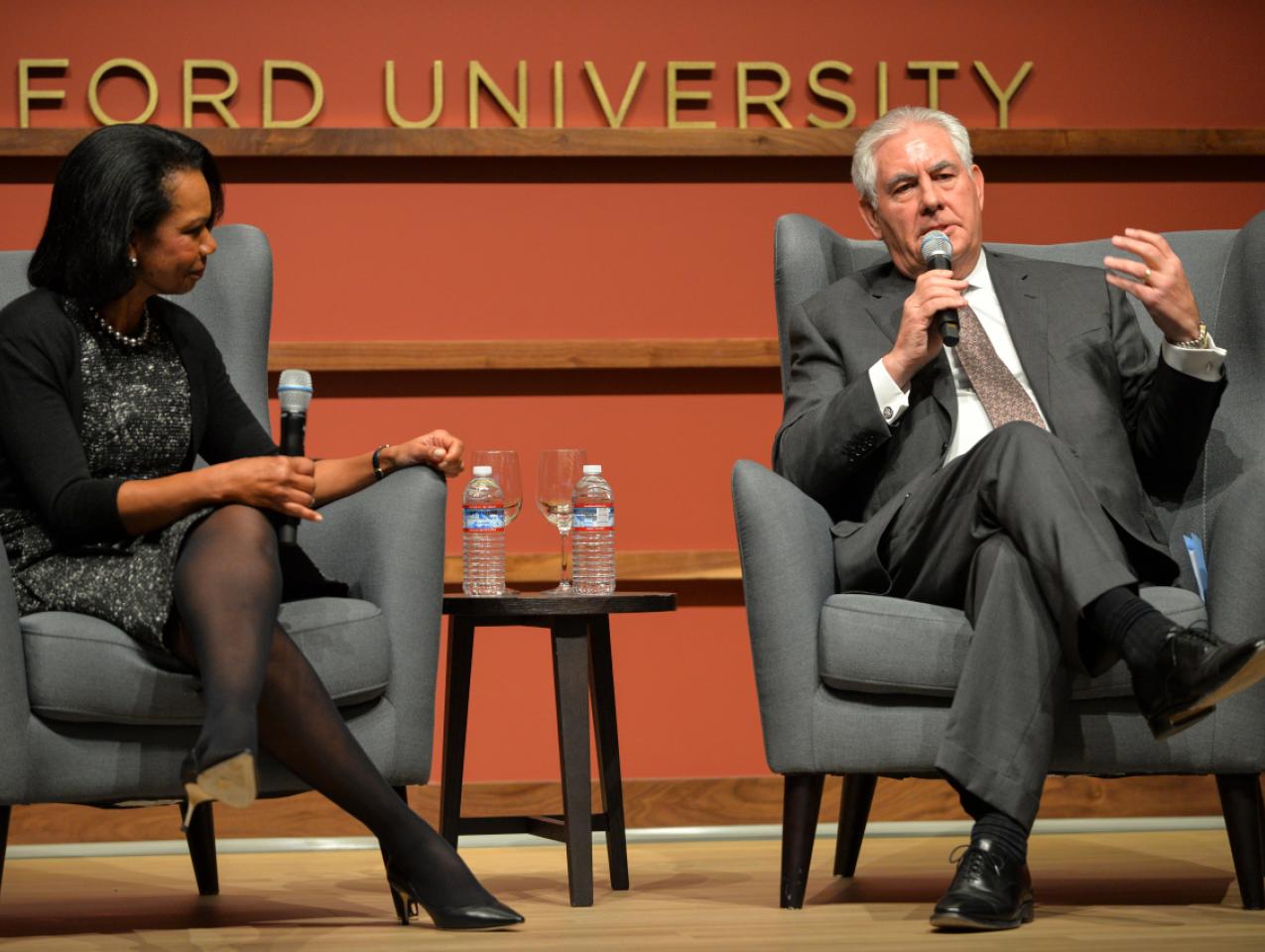 Image for Secretary Of State Rex W. Tillerson Discusses “The Way Forward In Syria” With Condoleezza Rice