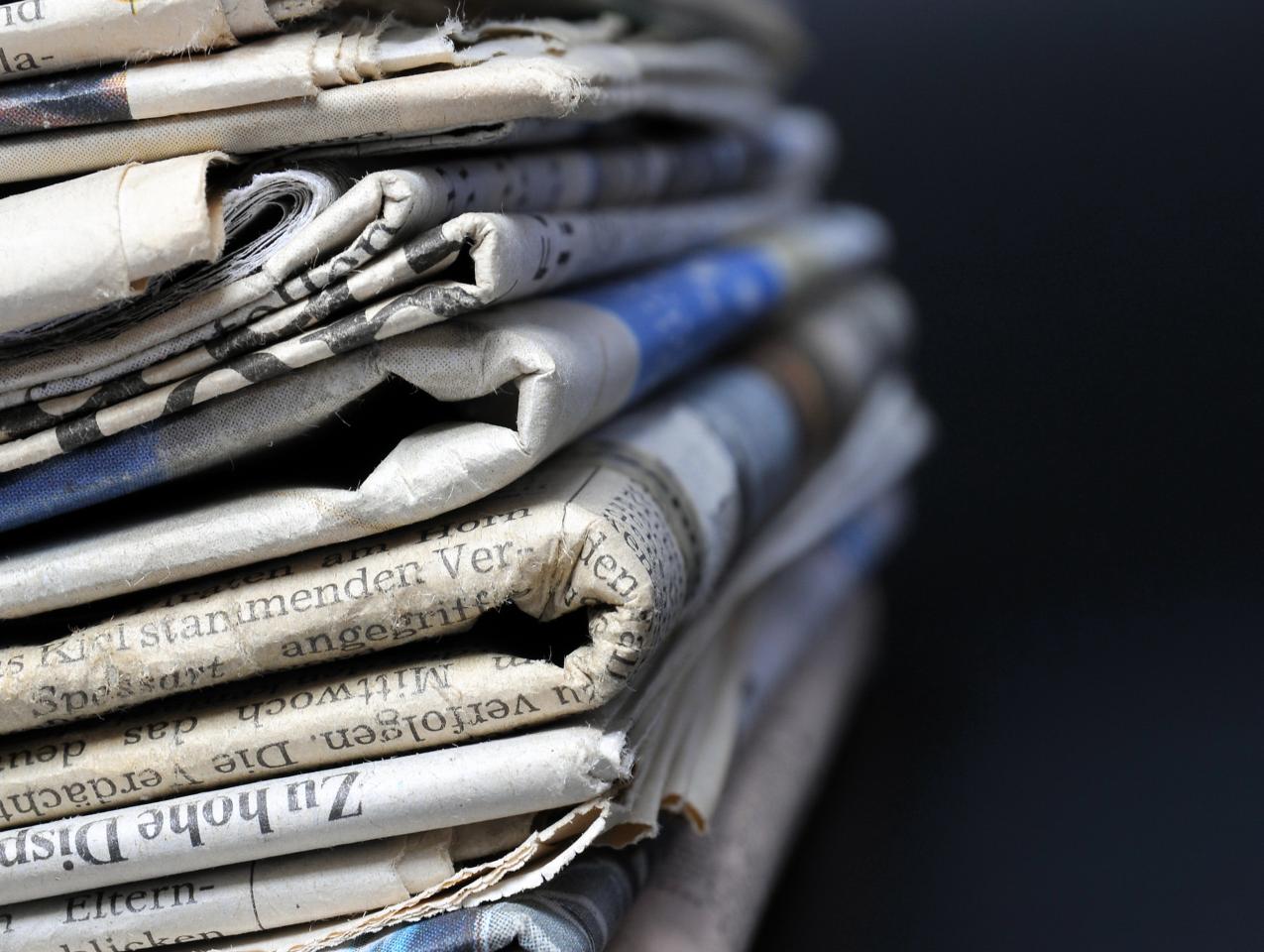 newspapers shutterstock  image