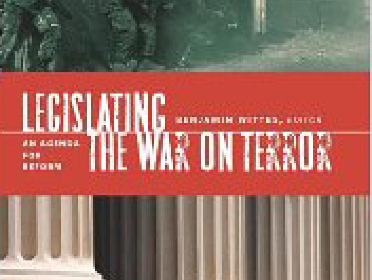 Legislating the War on Terror - book cover