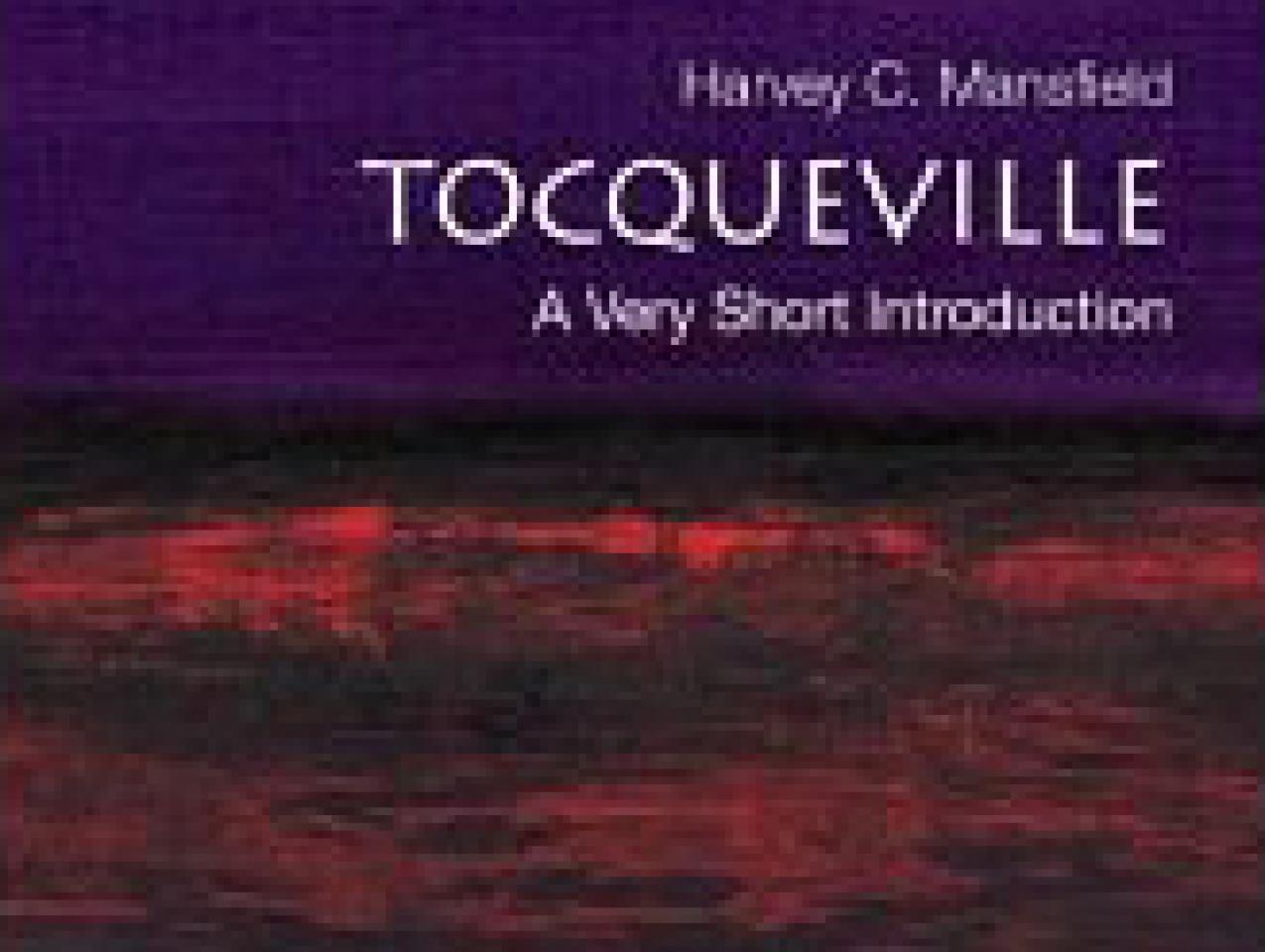 Tocqueville - book cover