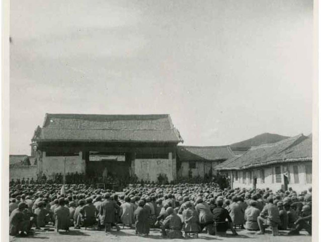 Mao Zedong Oration in Yan’an, circa 1937