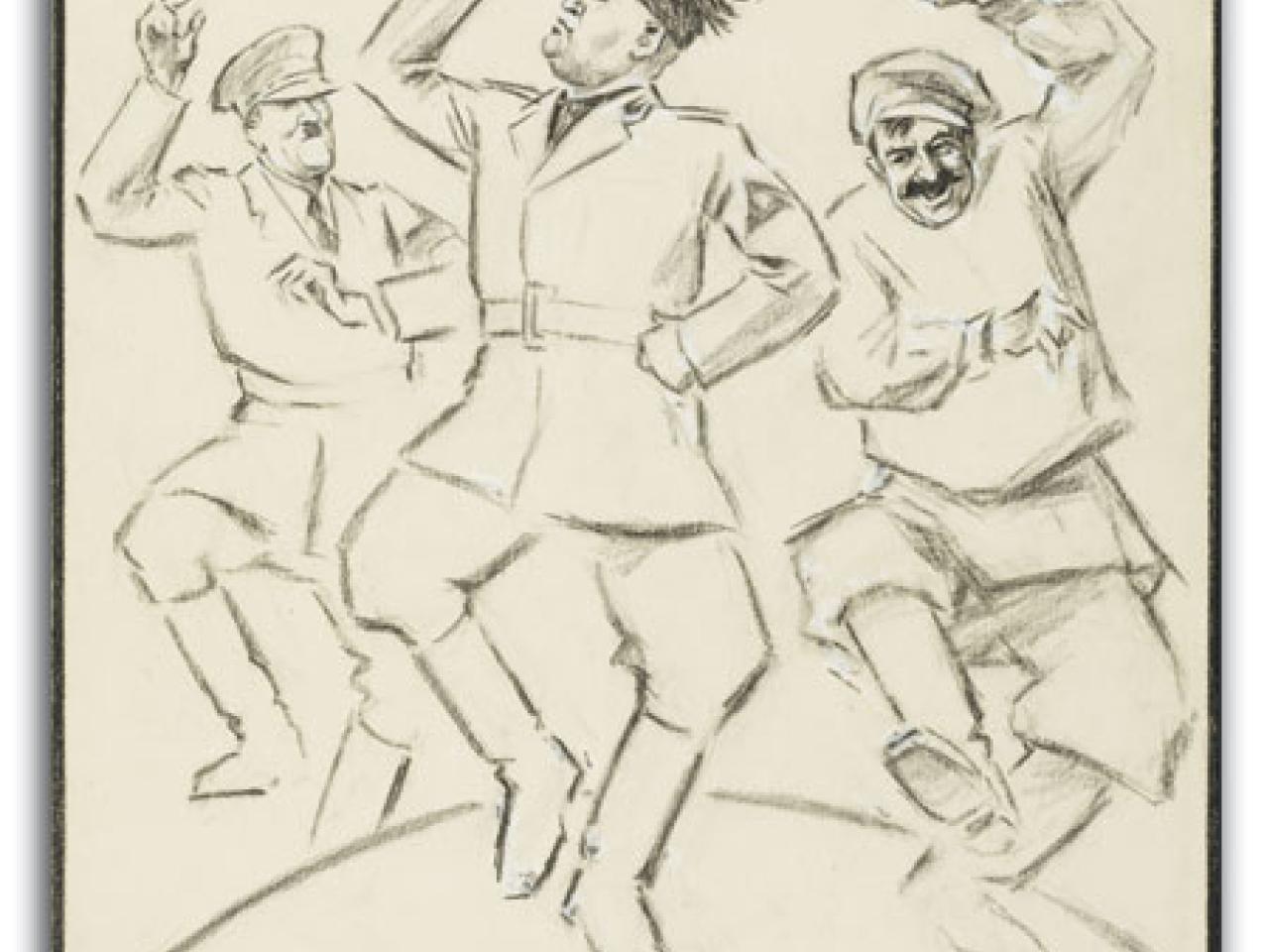 Dictators Dance, by Dutch artist Louis Raemaekers