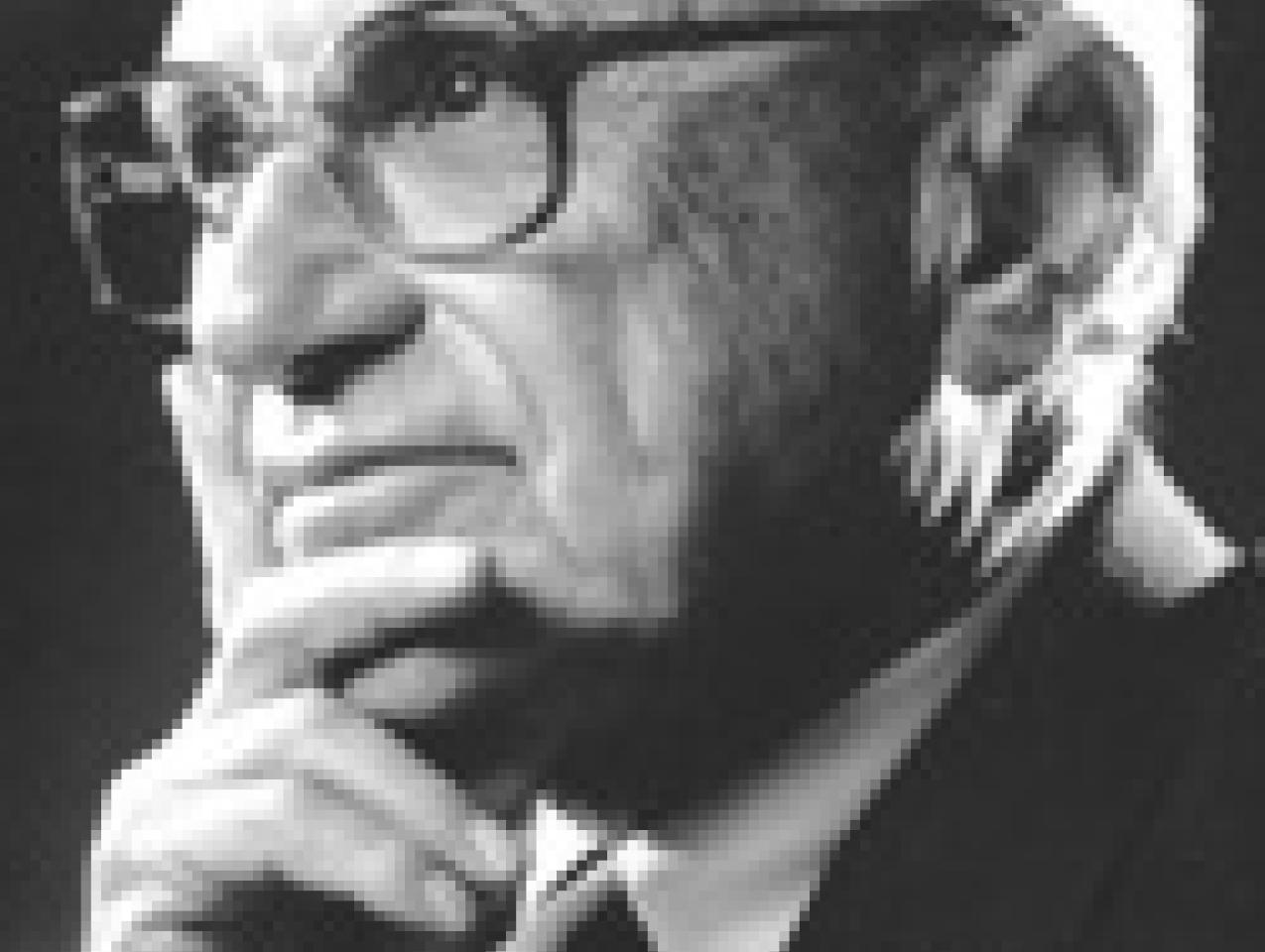 Former Hoover fellow and Nobel laureate Milton Friedman.