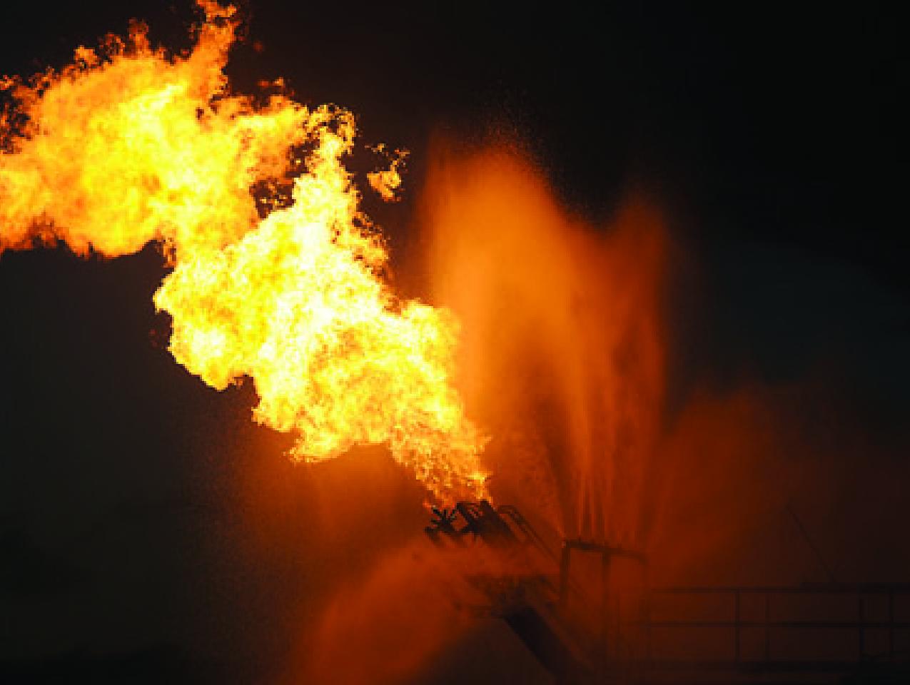 Gas from Deepwater Horizon well