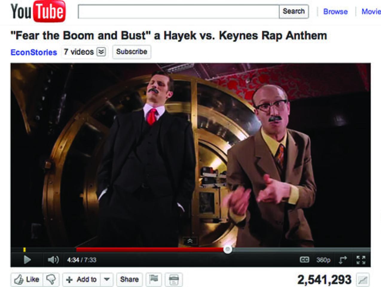 &quot;Fear the Boom and Bust&quot; video clip