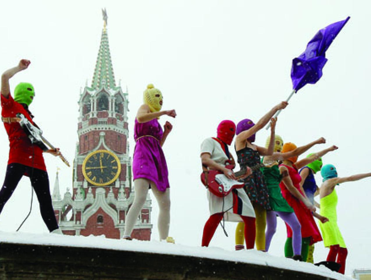 masked guerrilla theater group