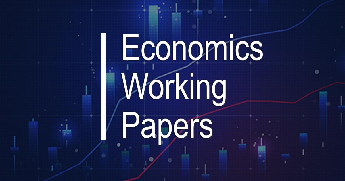 Economics Working Papers